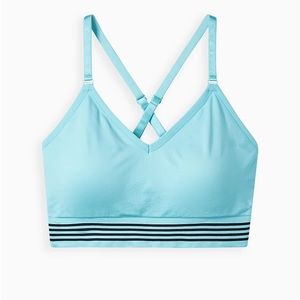 Torrid Lightly Lined Seamless Sporty Bralette size 5
